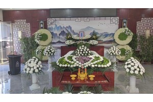 重庆殡葬 鲜花灵堂
